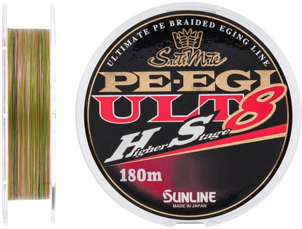 Шнур Sunline PE EGI ULT HS8 120m #1.0/0.165mm 7.7kg