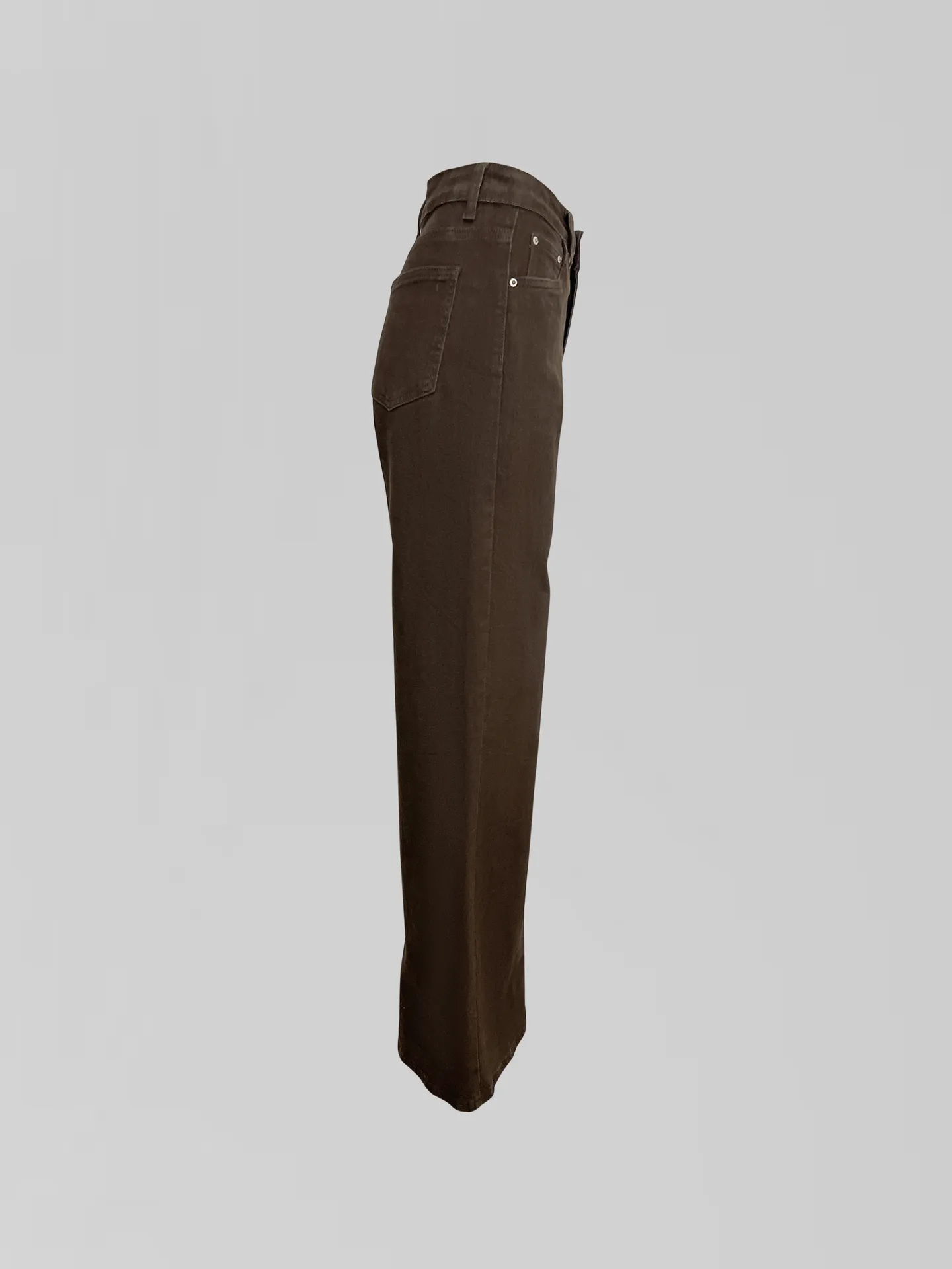 Джинсы Baccino 2501-1 однотонные широкие