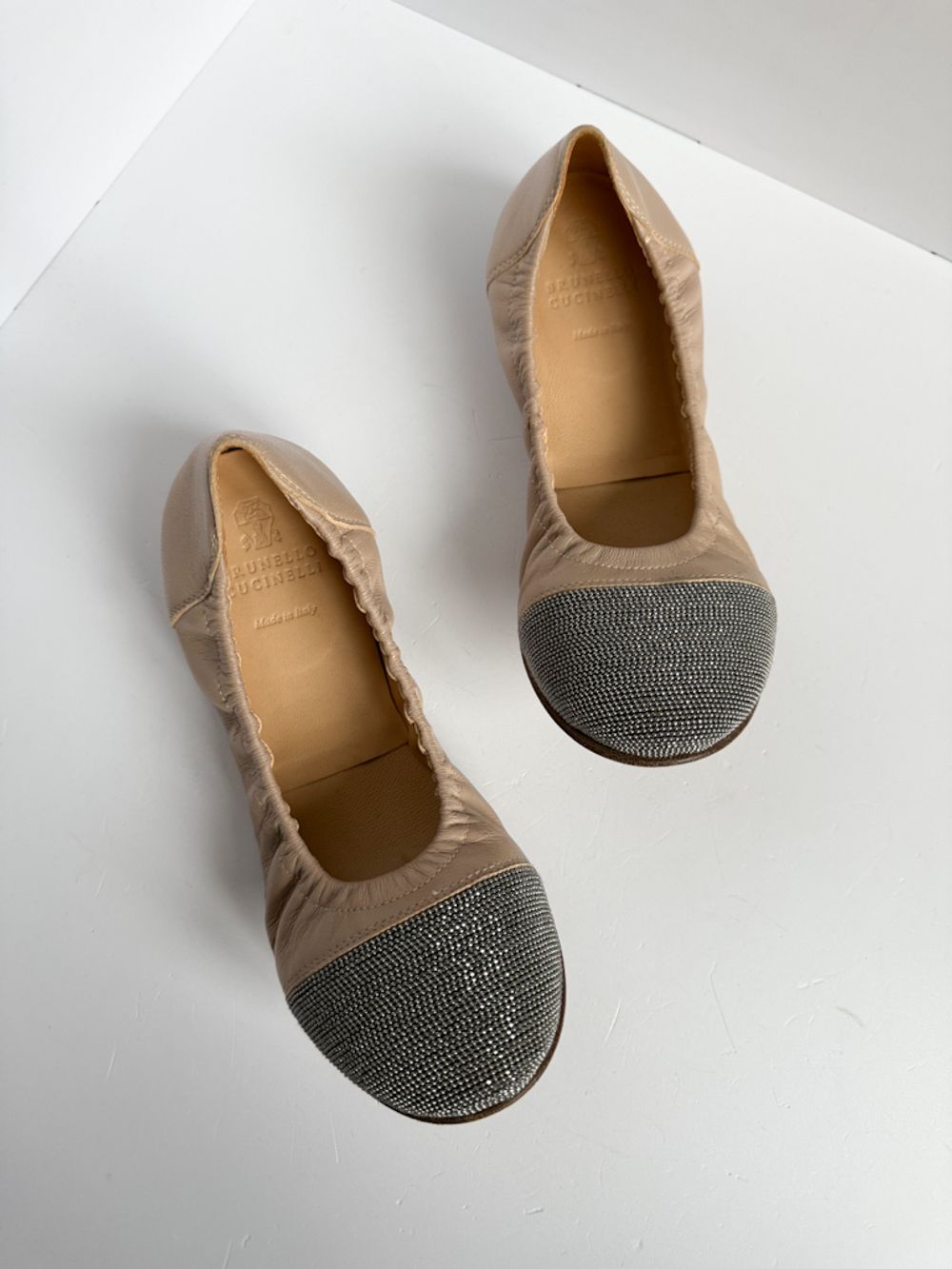 Кожаные балетки Brunello Cucinelli, 33