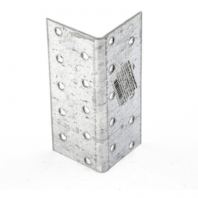 Крепежный уголок равносторонний 2 мм, KUR 40 x 40 x 100 мм Сибртех 46418