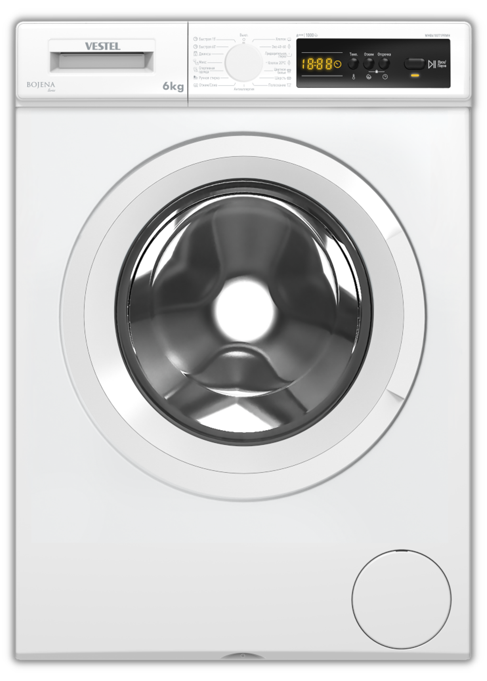 Стиральная машина  VESTEL Bojena  WMB 6100 T1PRWH