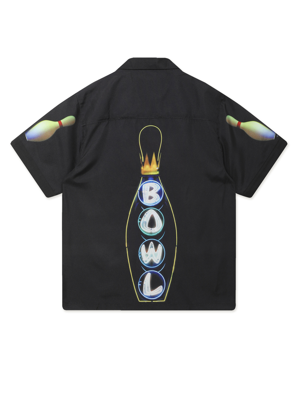 Рубашка Кор. Рукав Time Bowling Button Up