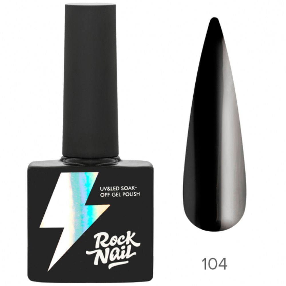 Гель-лак RockNail Basic 104 Dark Of Night