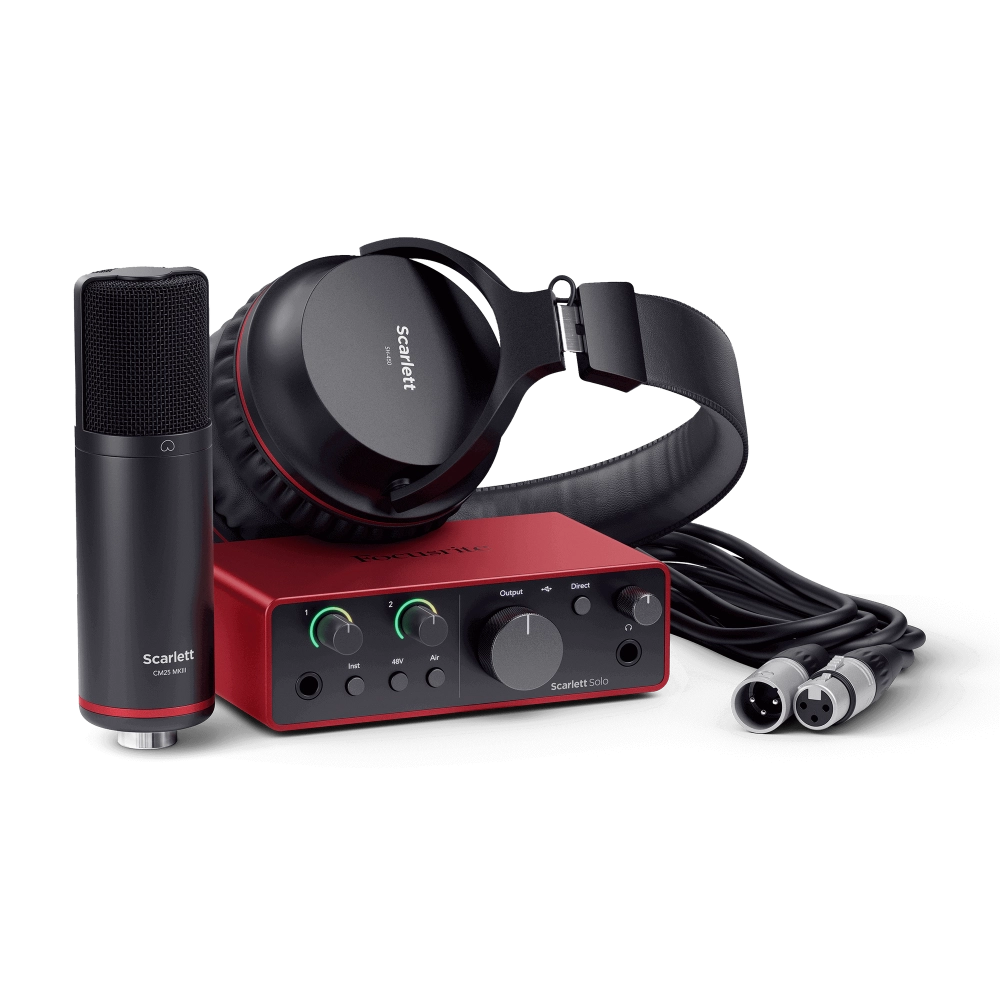 Focusrite Scarlett Solo Studio 4th Gen