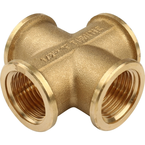 Крестовина 15 (1/2") латунь