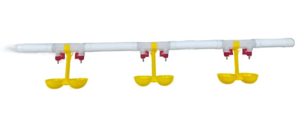 Поилка 6-ти ниппельная в сборе