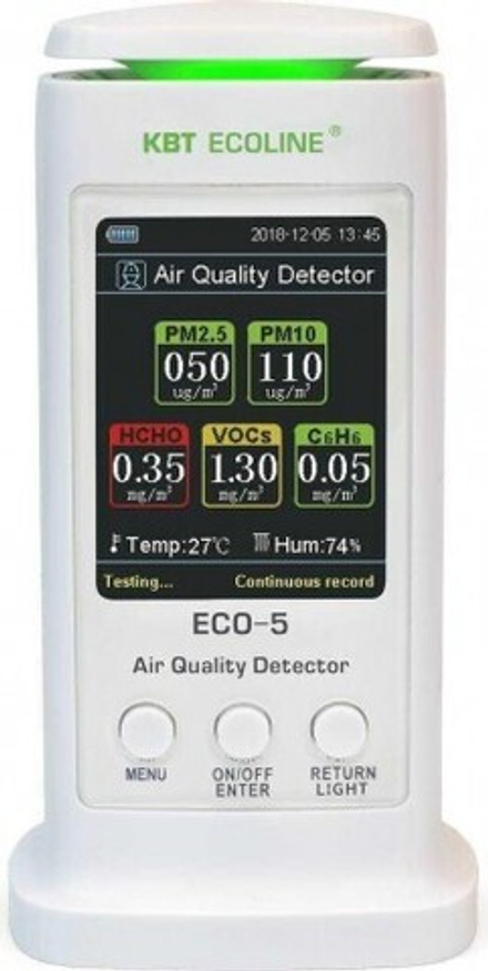 Анализатор воздуха КВТ ECO-5 "ecoline" 79140