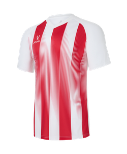 Футболка игровая Jogel Camp Striped Jersey-K, красный R2/белый 00