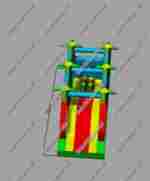 Надувной батут "Джунгли" 8*3*3 м