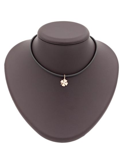 Клевер малый - подвеска из золота, вид