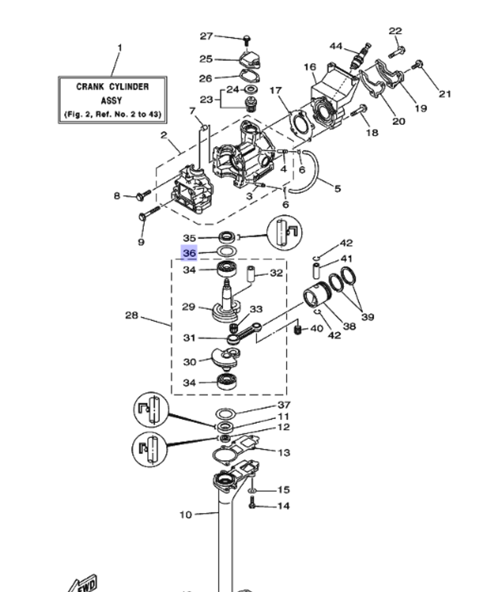 Упорная шайба 9020132M0000