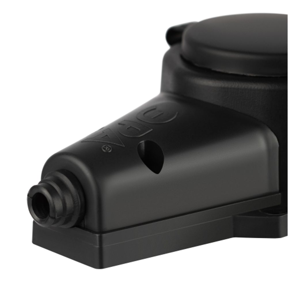 Колодка ЭРА KX-3e-B-IP44 каучуковая с заземлением 3 розетки 16A IP44 черная | Колодки
