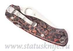 Нож Spyderco Paramilitary 2 C81CFPRDOR2 Lava Flowфотография - 8