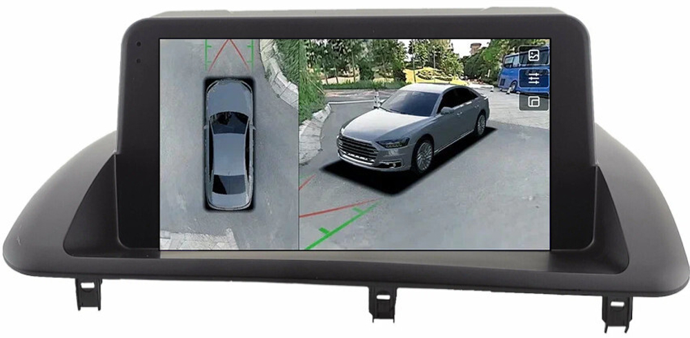 Магнитола для Lexus CT200h 2010-2015 (монохром, джойстик в комплекте) - Teyes CC3-2K-360 на Android 10, 2K QLED, 6Гб+128Гб, CarPlay, 4G SIM-слот, 4 камеры в комплекте