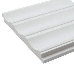 Панель вспененный полистирол 3D RAIL EAST Штиль Белая 120х2700 мм