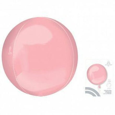 А 3D СФЕРА Б/РИС 16" Пастель Pink нежно розовый