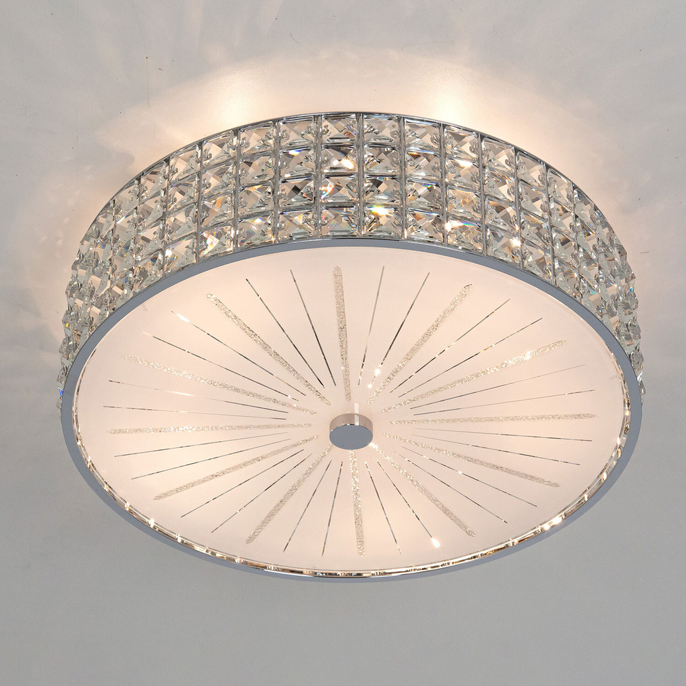 Citilux Портал CL324151 Люстра хрустальная Хром