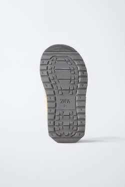 ZARA BAREFOOT МНОГОСЛОЙНЫЕ КРОССОВКИ, БЕЖЕВЫЙ