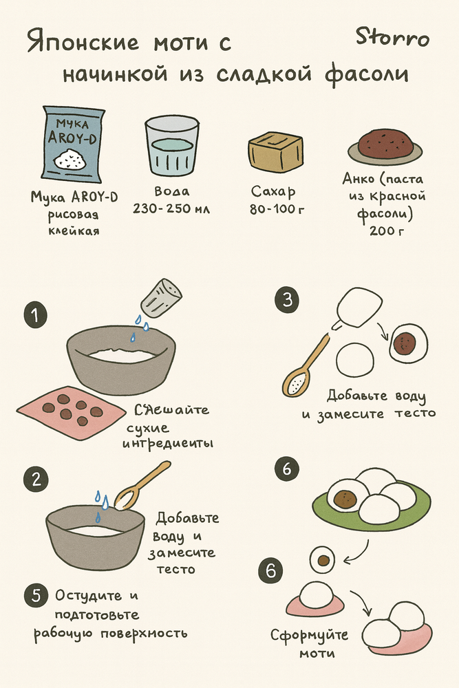 Мука Aroy-D рисовая клейкая 2 кг