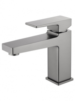 Смеситель для раковины WONZON & WOGHAND CUBE 2.0, Темный графит (WW-88018068-BGM)