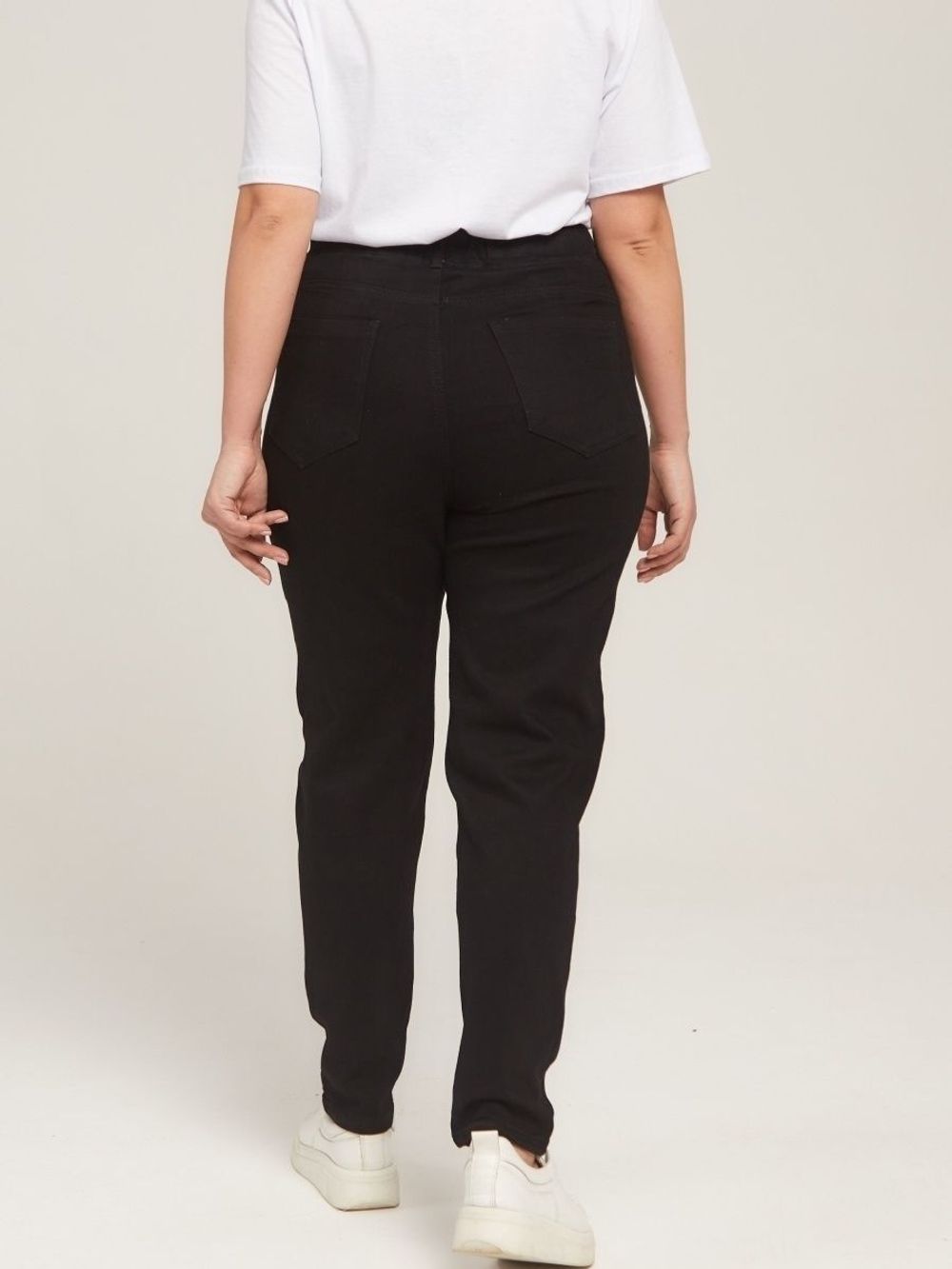 Джинсы на резинке больших размеров