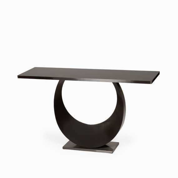 Консоль Optional Modern 150х86 см, темно-серая керамика