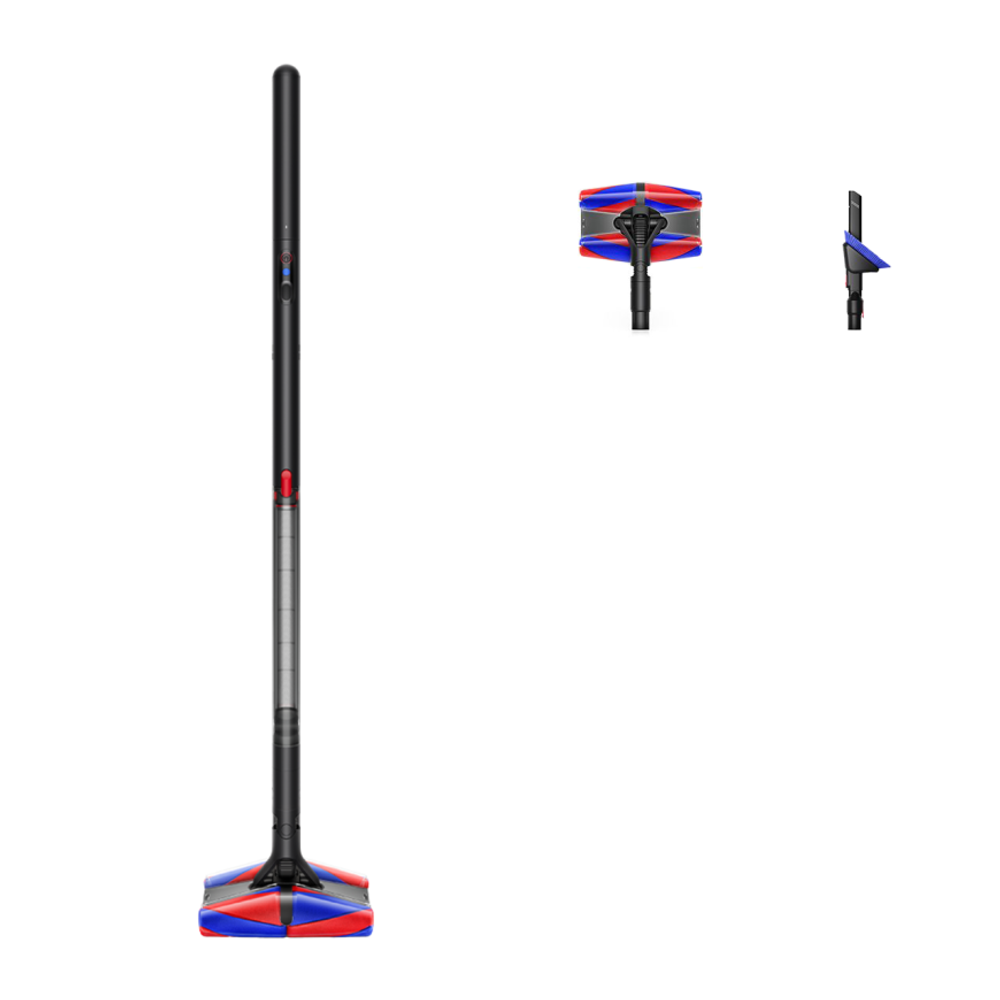 Беспроводной вертикальный пылесос Dyson PencilVac Fluffycones Vacuum Cleaner (SV50) (Black) (2025) Пылесос чёрного цвета