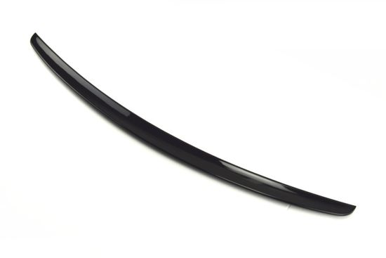 Спойлер глянцево - черный V.2 для Audi A4 B9 2015+ Sedan