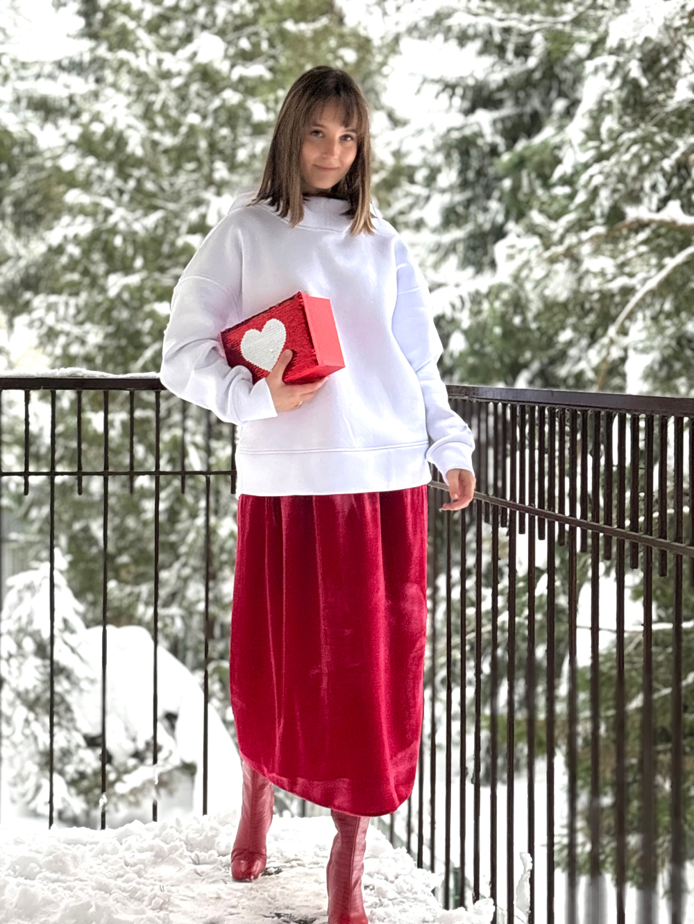 Юбка / бархат / шелк