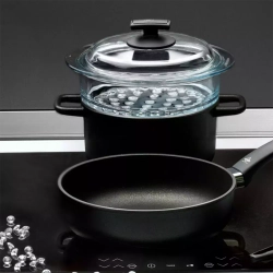 Сковорода глубокая 24см Olympia Hard Cook Fix