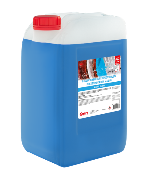 Кислотное ополаскивающее средство для посудомоечных машин Агент П finish К, 20л