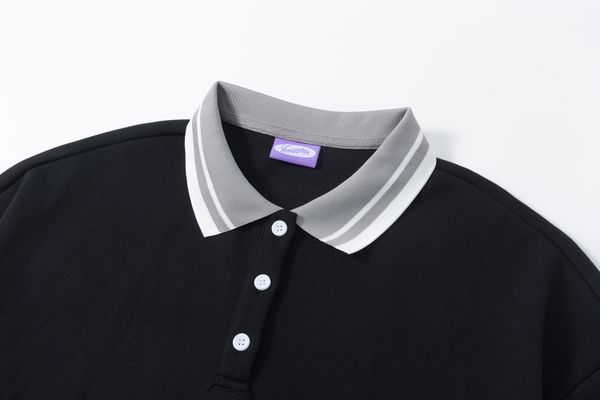 Поло черное - фото 12