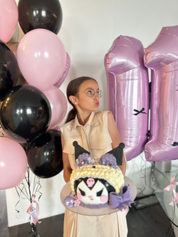 Воздушные шары с бантиками №1017