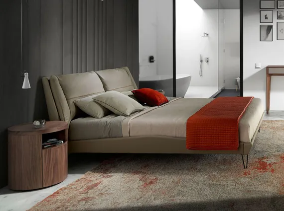 Прикроватная тумбочка Angel Cerda LE313-NOGAL