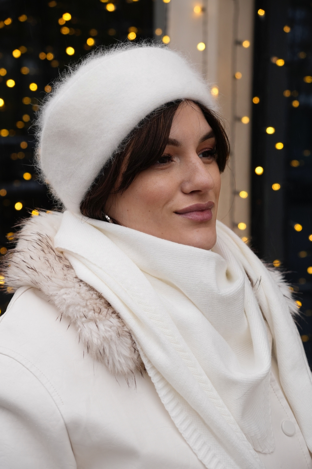 Косынка облегченная молочный