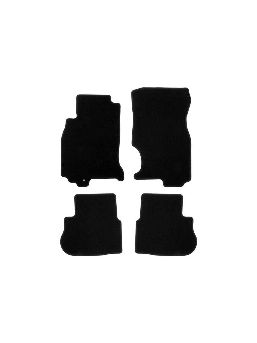 Коврики в салон для INFINITI FX АКПП 2002-2006, 2006-2009, кроссовер, 4 шт. (текстиль) KLEVER01760101200K