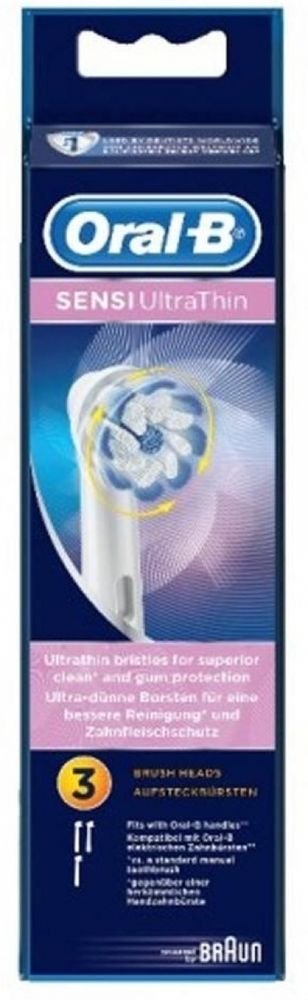 Oral-B сменные насадки Sensi Ultra Thin 3шт