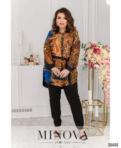 Рубашка 158-черный Minova