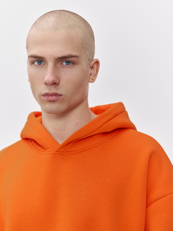Худи с начесом (оранжевый)