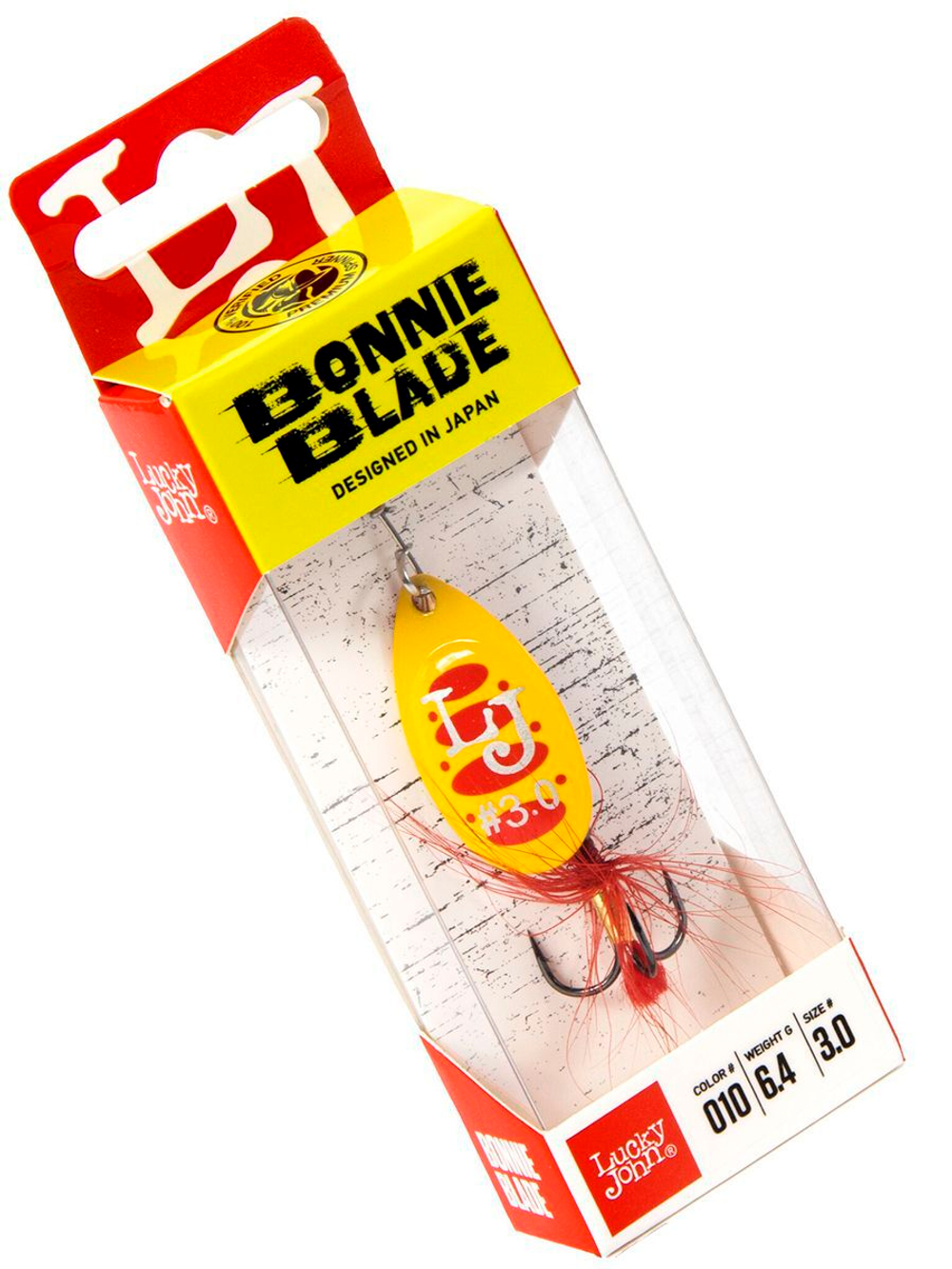 Блесна вращающаяся Lucky John BONNIE BLADE 4 10.3г 011 в блистере