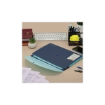 Папка на кнопке А-4 6 отделений, BRAUBERG "Extra", синяя с голубым, 274103