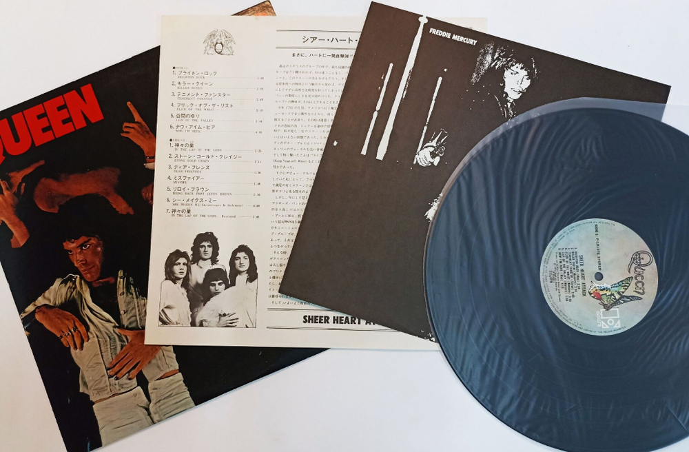 Винтажная виниловая пластинка LP Queen Sheer Heart Attack (Japan 1975) (EX)