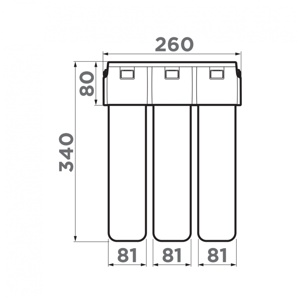 Водоочиститель Omoikiri Pure drop Lite