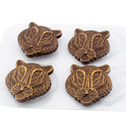 Форма пластиковая "Маска мудрость Тигра"