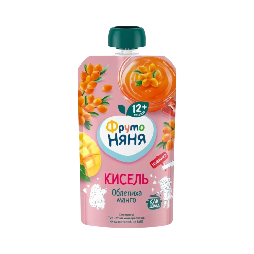 Кисель ФРУТО НЯНЯ облепиха и манго 130г