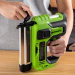 Нейлер акк. Greenworks GD24BN, 24V, б/щет,100 уд/мин, гвозди 18GA, LED,1х2Ач,ЗУ,кор (3400707CUA)