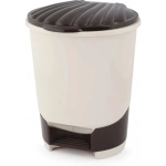 Ведро для мусора 10л (с педалью)(сл.кость)
