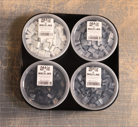 Модуль палитры MELTI P1-1.6, колотая смальта 10х10 мм, 600 гр