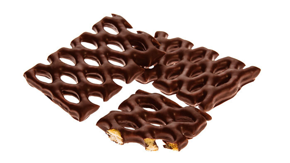 Печенье Наслада Слоеное Сетка в глазури 1,2 кг.