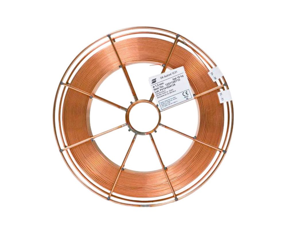 Сварочная проволока OK Autrod 12.51 1.2 mm 18 kg